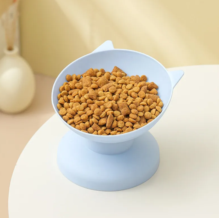 Anti-Vomit Ergonomic Tilted Pet Bowl
